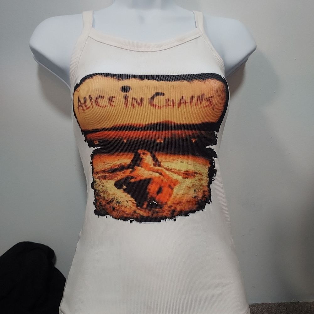 Slipknot tank top ribbed numetal deftones tool slipknot mall goth 90s rock - Picture 4 of 16